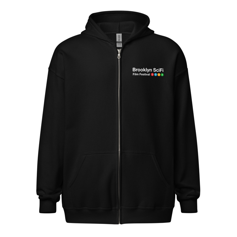 2023 Brooklyn SciFi Subway zip hoodie