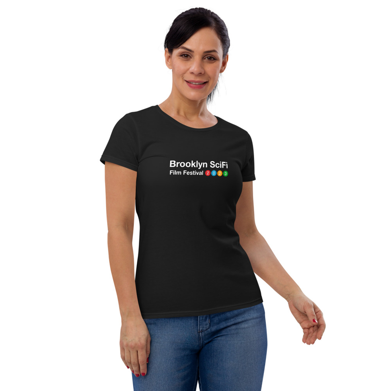 Women's Brooklyn SciFi Subway Short Sleeve Tee